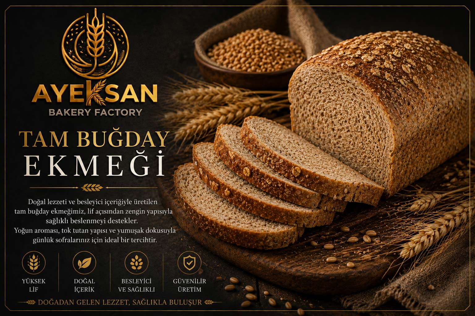 Tam Buğday Ekmeği